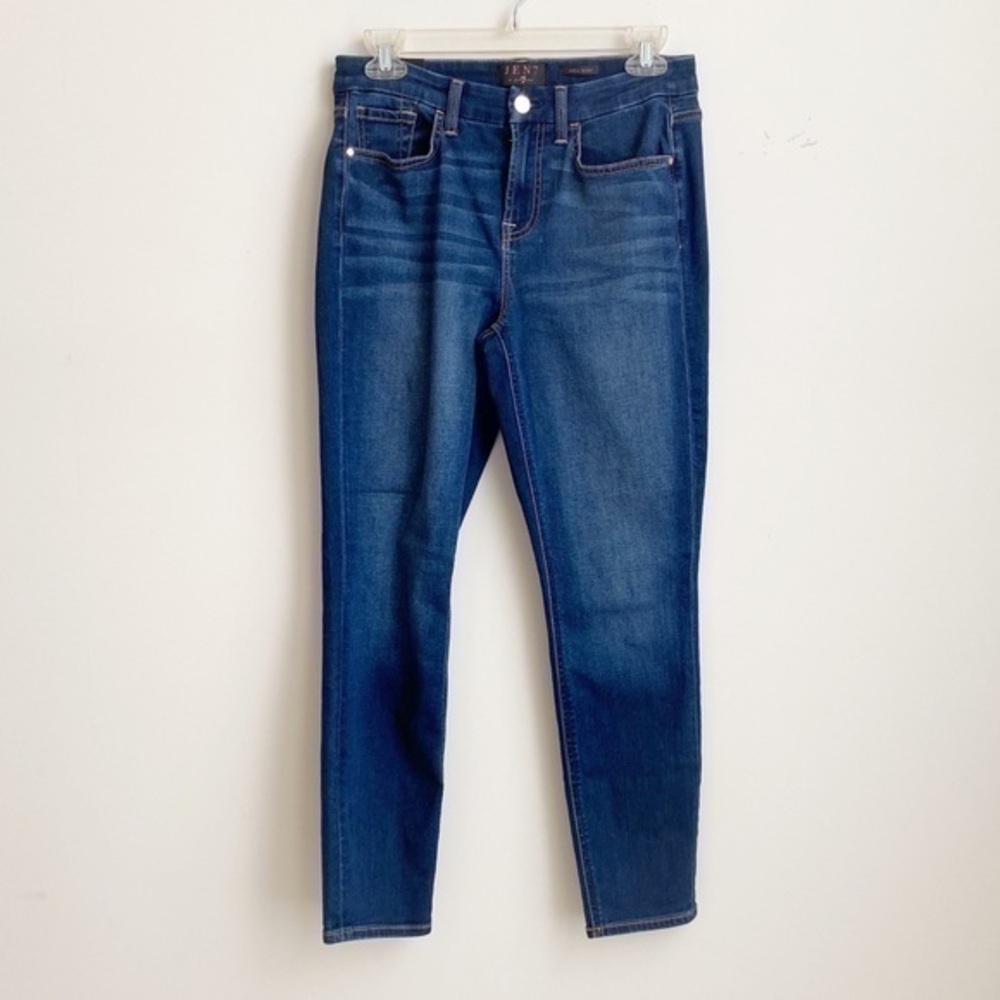 Jenn 7 by 7 for all man kind blue wash denim